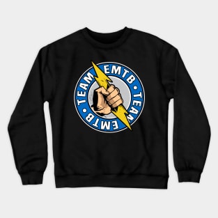 Team E-MTB Downhill E-Bike Mountainbike EMTB MTB Crewneck Sweatshirt